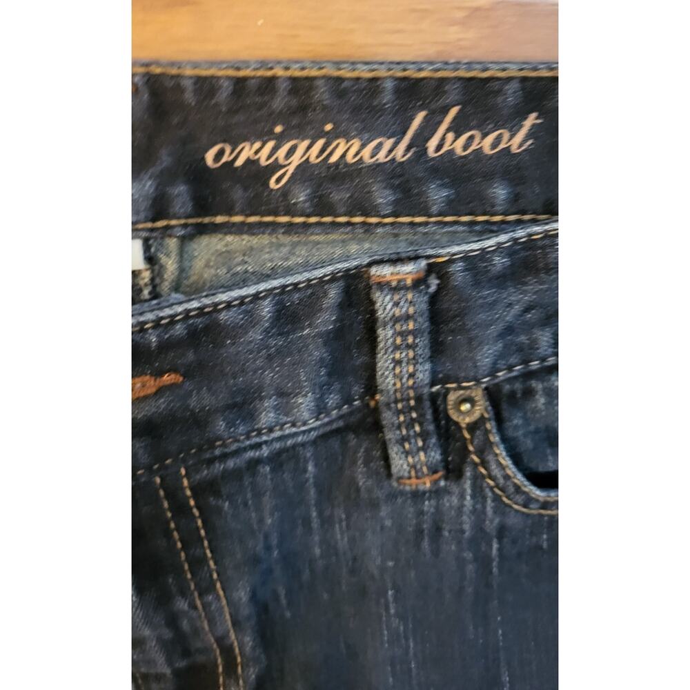 LOFT Original Boot Cut Denim Jeans Womens Size 12 - Picture 8 of 12